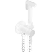 Гигиенический душ со смесителем Boch Mann Braies W CK-P07W BM10410 Белый матовый — фото 1, Гигиенические души