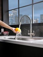 Смеситель для кухни Lemark Comfort LM3075BN Никель Серый — фото 4, Смесители для кухни