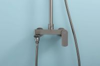 Душевая система Raglo R03.24.09 Графит матовый — фото 25, Душевые стойки