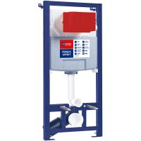 Инсталляция Lemark Peneda Expert 9812111 для унитаза с клавишей смыва Хром глянцевый — фото 8, Инсталляции