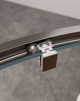 Товар: Душевой уголок CEZARES MOLVENO-R-11-90+30-C-GM-IV - фото 4 Душевой уголок CEZARES MOLVENO-R-11-90+30-C-GM-IV — фото 4, Душевые уголки четверть круга