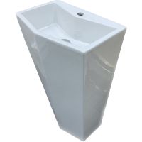 Раковина Laguraty 51 884B Белая — фото 1, Раковины напольные