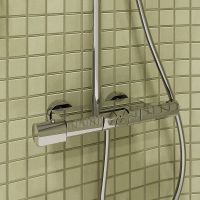 Душевая система Iddis SpaHome SPHSBTKi06 с термостатом Хром — фото 11, Душевые стойки