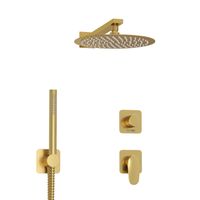 A3651.282.180.259.285.194.286  Встраиваемый комплект для душа с верхней душевой насадкой и лейкой — фото 5, Встраиваемые душевые комплекты