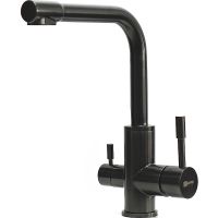 Смеситель для кухни Lemark Expert LM5061BLN Черный — фото 1, Смесители для кухни