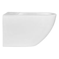 Биде подвесное AQUATEK ЕВРОПА AQ1016-MW, 510*355*310 мм, цвет белый матовый — фото 3, Биде подвесные