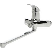 Смеситель для ванны Agger Glad A1521100 универсальный Хром — фото 1, Смеситель для ванны