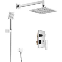 Душевая система Swedbe Platta 5540 Хром — фото 7, Встраиваемые душевые комплекты