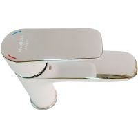 Смеситель для раковины Melodia della vita Rumba MDV35320wt Белый Хром — фото 2, Смесители для раковины