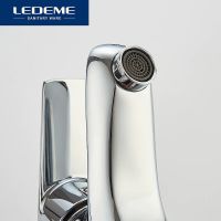 Товар: Смеситель для раковины Ledeme H40 1040L Хром - фото 7 Смеситель для раковины Ledeme H40 1040L Хром — фото 7, Смесители для раковины