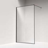 Душевая перегородка Iddis Slide 110 SLI8GS1i23 профиль Графит стекло прозрачное — фото 6, Душевые перегородки