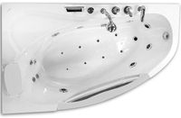Акриловая ванна Gemy 171x99 G9046 II K L с гидромассажем — фото 5, Акриловые ванны