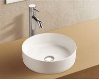 Раковина-чаша Azario 36 AZ-3134 Белая глянцевая — фото 3, Раковины накладные