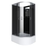 Душевая кабина Niagara Classic NG-2510-14LBK (120х80х200) высокий поддон(40см),стекло тонированное,4 — фото 1, Душевые кабины