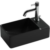 Раковина Ceramicanova Element 40 CN5045MB Черная матовая — фото 1, Раковины