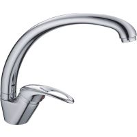 Смеситель для кухни Haiba HB4115 Хром — фото 1, Смесители для кухни