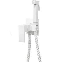 Гигиенический душ со смесителем Boch Mann Resia W CK-P11W BM10415 Белый матовый — фото 1, Гигиенические души