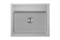 Granula-KS-6003, АРКТИК (БЕЛЫЙ), кухонная мойка, кварц — фото 3, Кухонные мойки