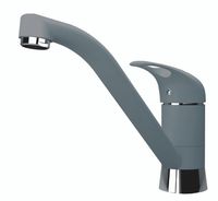 Florentina Смеситель ГАММА  FL, цвет Серый шелк  (GAMMA FL, Grey Silk) — фото 1, Смесители для кухни