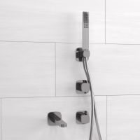 A8651.312.314.326.087.103 Встраиваемый комплект для ванны с лейкой и изливом — фото 3, Смеситель для ванны