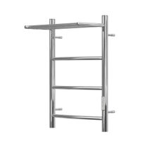 Товар: Полотенцесушитель электрический Point Афина PN04846P П3 400x600 с полкой, диммер справа, хром - фото 4 Полотенцесушитель электрический Point Афина PN04846P П3 400x600 с полкой, диммер справа, хром — фото 4, Электрические полотенцесушители