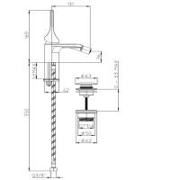 Смеситель для биде Bossini Apice E89601.030 Хром — фото 3, Смесители для биде