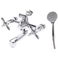 Смеситель для ванны Agger Retro A1921200 Хром — фото 1, Смеситель для ванны