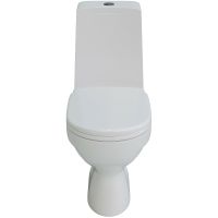 Унитаз компакт Aringa Рио AR01004WH с бачком и сиденьем Микролифт — фото 5, Напольные унитазы