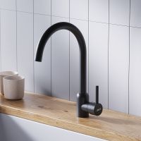 Смеситель для кухни Dorff Logic D3007022 Черный — фото 5, Смесители для кухни