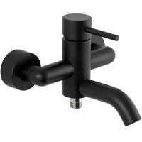 Смеситель для ванны Remer X-Style X05NO Черный матовый — фото 1, Смеситель для ванны