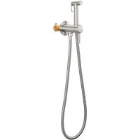 Гигиенический душ со смесителем Milacio Ultra MCU.850.SS Нержавеющая сталь — фото 1, Гигиенические души