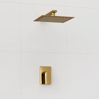 Товар: A55180 Встраиваемый комплект для душа с верхней душевой насадкой - фото 2 A55180 Встраиваемый комплект для душа с верхней душевой насадкой — фото 2, Душевые системы