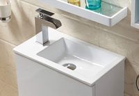 Раковина CeramaLux 46 9032С Белая — фото 2, Раковины