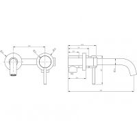 Товар: Смеситель для раковины Milacio Ultra MCU.552.MB Черный матовый - фото 3 Смеситель для раковины Milacio Ultra MCU.552.MB Черный матовый — фото 3, Смесители для раковины