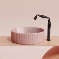 Раковина-чаша Ceramicanova Element 36 CN6057MP Розовая матовая — фото 12, Раковины накладные