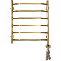 Электрический полотенцесушитель Domoterm Лаура П6 500x600 АБР ER Античная бронза — фото 1, Электрические полотенцесушители