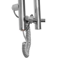 Электрический полотенцесушитель Domoterm Танго DMT 109-V4 36x92 EK L Хром — фото 4, Электрические полотенцесушители