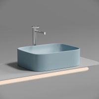 Раковина-чаша Ceramicanova Element 51 CN6052ML Голубая матовая — фото 3, Раковины накладные