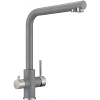 Смеситель для кухни Milacio Ultra MCU.553.GR Серый металлик — фото 1, Смесители для кухни