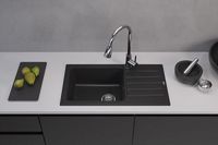 Смеситель для кухни Alveus Primrose PS Carbon G91 1148264 Черный — фото 5, Смесители для кухни