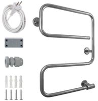 Электрический полотенцесушитель Energy E G2 639х478 EETR00EG20000000000 Хром — фото 5, Электрические полотенцесушители