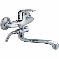 Смеситель для ванны Ledeme H39-B 2139-ВL универсальный Хром — фото 1, Смеситель для ванны