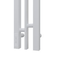 Полотенцесушитель электрический Point Фрея PN20718W П2 100x800 диммер слева, белый — фото 4, Электрические полотенцесушители