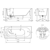 Товар: Ванна из искусственного камня Salini Ornella Kit 170х75 102421M Белая матовая - фото 6 Ванна из искусственного камня Salini Ornella Kit 170х75 102421M Белая матовая — фото 6, Ванны из искусственного камня