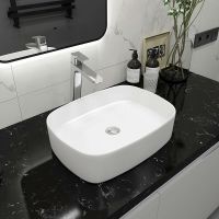 Товар: Раковина-чаша Maretti Florenza 51 FL13NS45-844 Белая - фото 3 Раковина-чаша Maretti Florenza 51 FL13NS45-844 Белая — фото 3, Раковины накладные