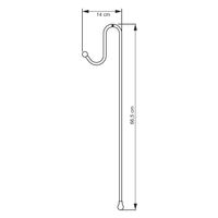 Товар: K-1122 Держатели для 2-х навесных полок - фото 4 K-1122 Держатели для 2-х навесных полок — фото 4, Прочие аксессуары и комплектующие