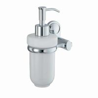 Аксесс Main K-9299C Дозатор жидкого мыла, навесной (блистер), КЕРАМИКА, хром, WasserKRAFT — фото 1, Дозаторы