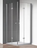 Душевой уголок CEZARES ECO-O-AS-2-100-C-Cr — фото 2, Квадратные душевые уголки