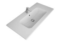 ЭЙФОРИЯ, 100 см, мебельный умывальник, керамический — фото 4, Раковины встраиваемые сверху