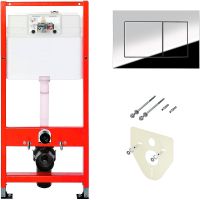 Комплект унитаза Ceramicanova Forma CN3009 с инсталляцией Tece Profil 9400412 с сиденьем Микролифт и — фото 12, Комплекты унитаз + инсталляция